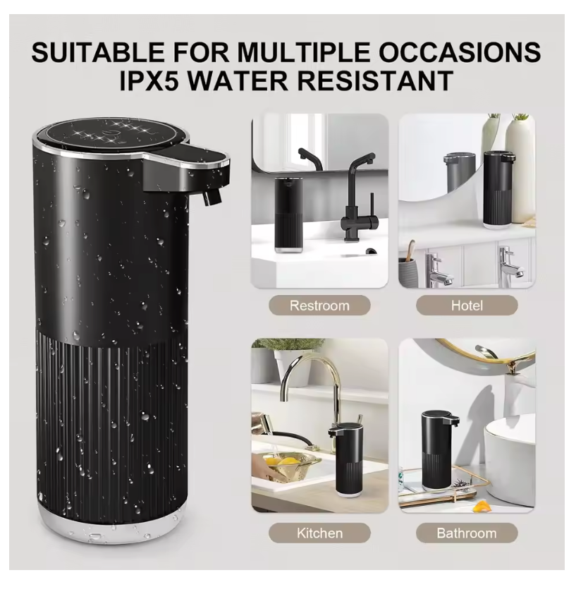 Automatic Soap Dispenser - 4 level adjustable soap volume